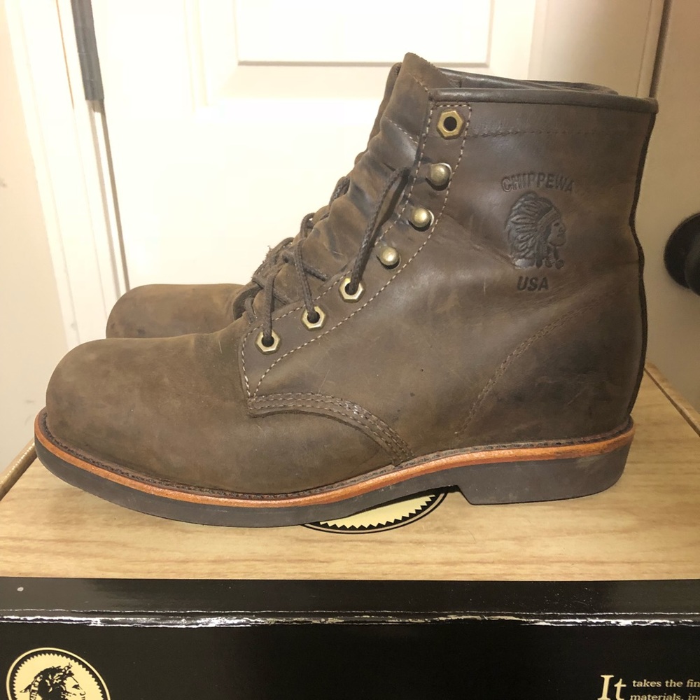 Chippewa Apache 6” Steel Toe Boots
